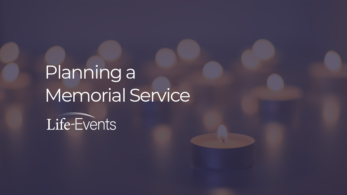 planning a memorial service